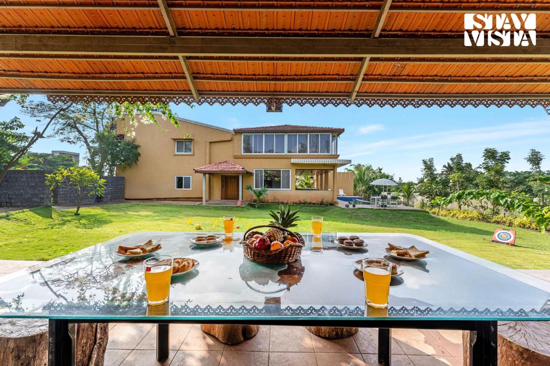 Stayvista At Countryside Meadows With Pool, Ac Pune Ngoại thất bức ảnh