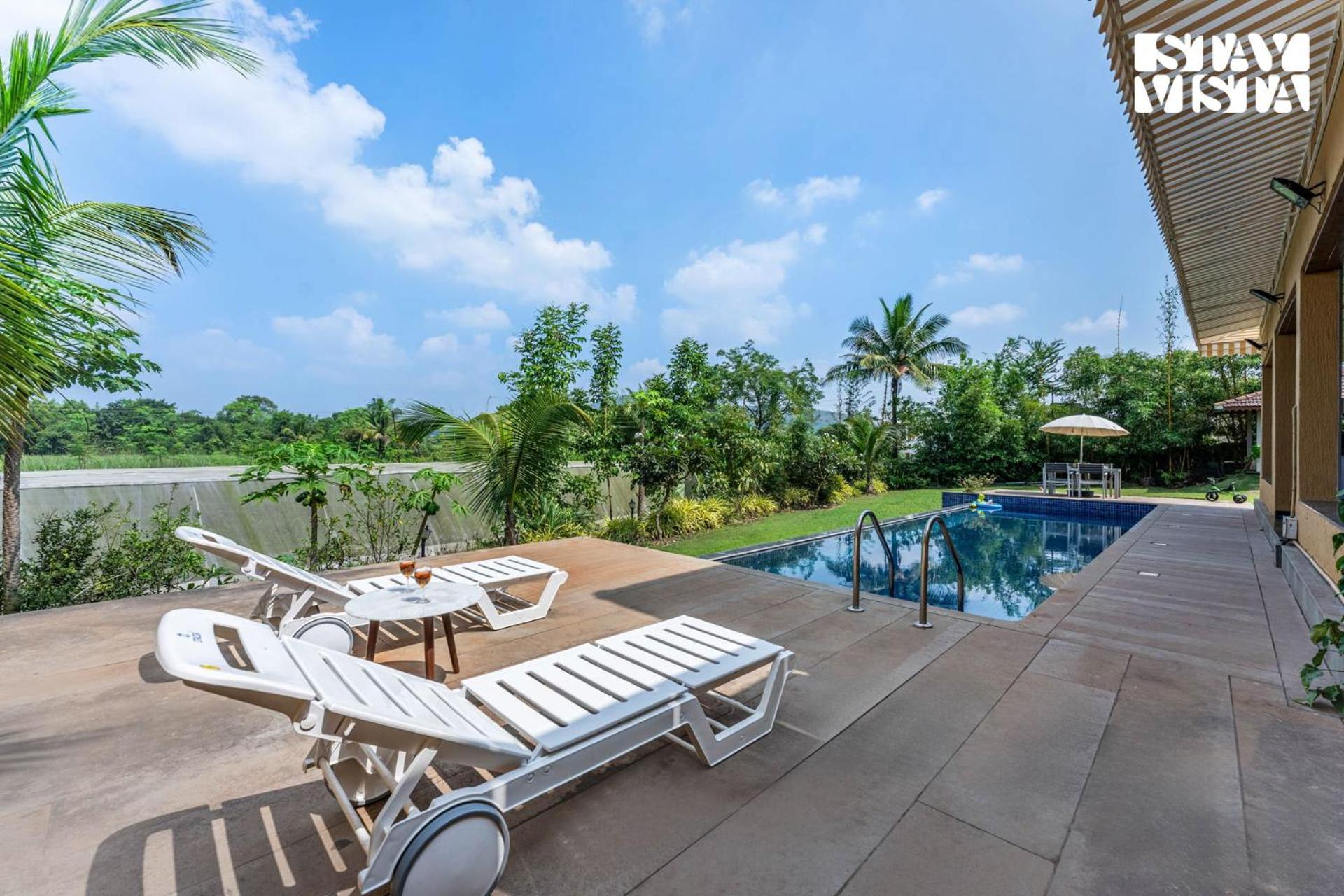 Stayvista At Countryside Meadows With Pool, Ac Pune Ngoại thất bức ảnh